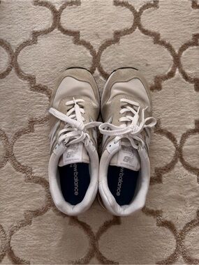 New Balance 574 White Sneaker